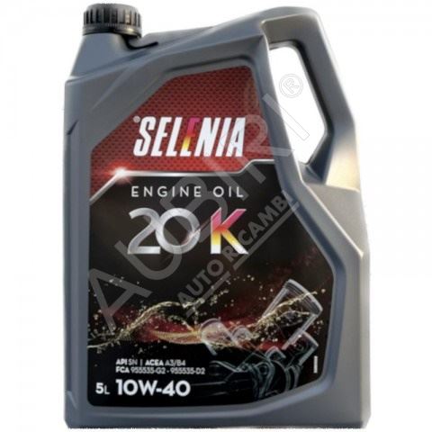 Olej motorový Selenia 20K 10W-40, 5L