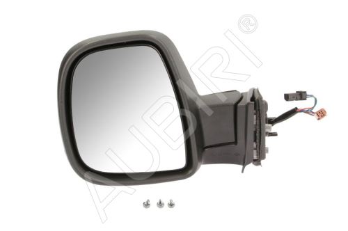 Zpětné zrcátko Citroën Berlingo 2008-2018 levé, elektricky sklopné, pro lak, 7-PIN