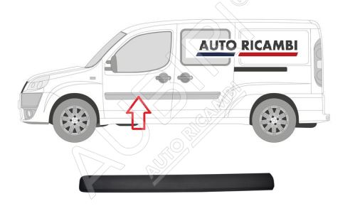 Ochranná lišta Fiat Doblo 2005-2010 levá, přední dveře